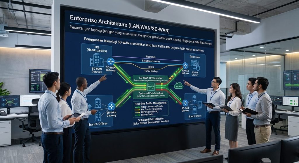enterprise architecture lan wan sd wan